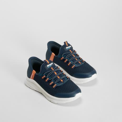 Zapatilla deportiva ligera azul BEPPI