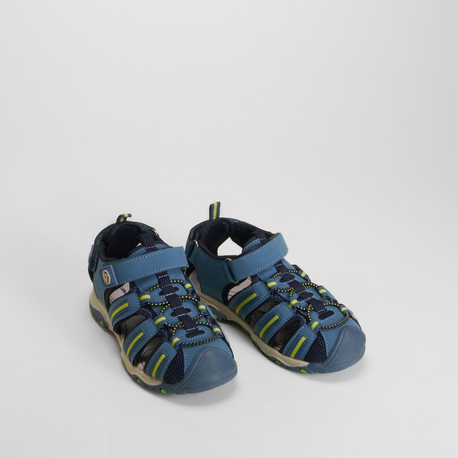 Sandalia deportiva cerrada tiras azul BEPPI