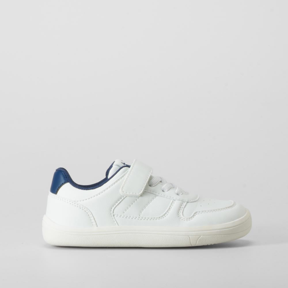 Zapatilla blanca barefoot velcro COMFEET KIDS