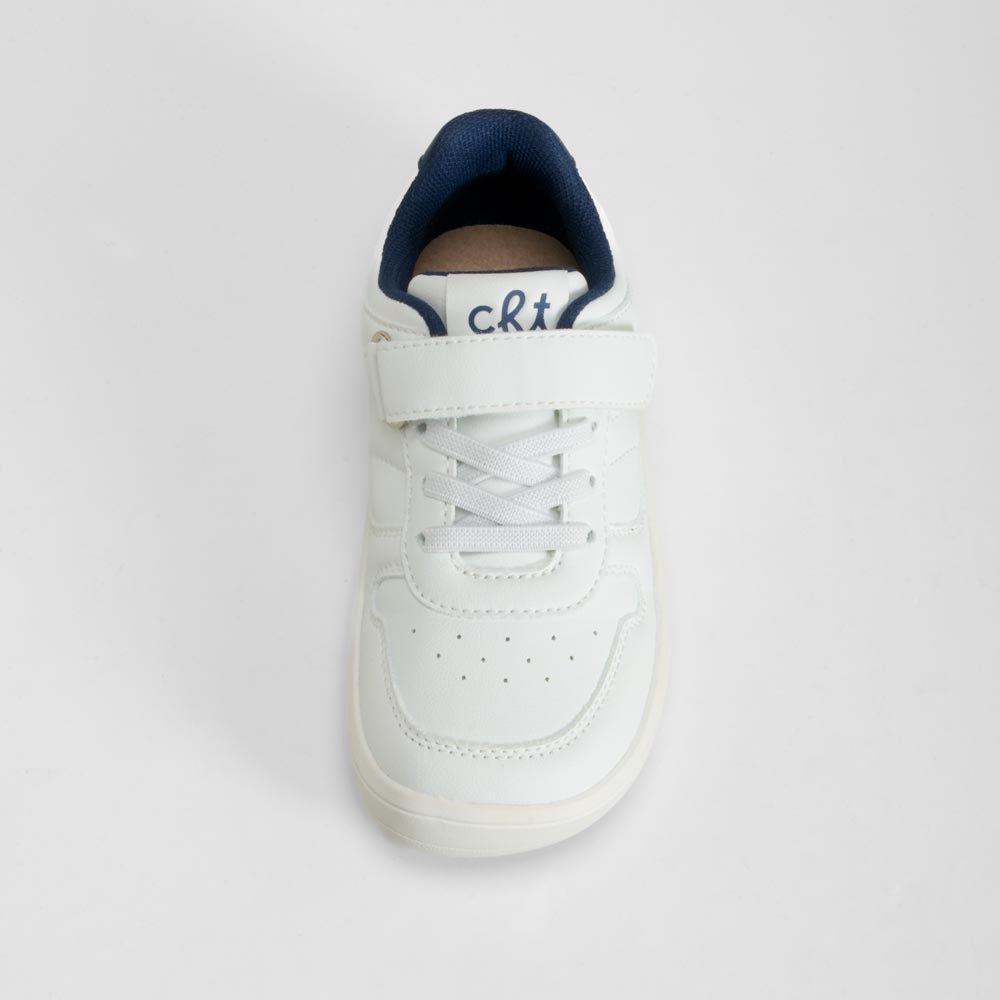 Zapatilla blanca barefoot velcro COMFEET KIDS