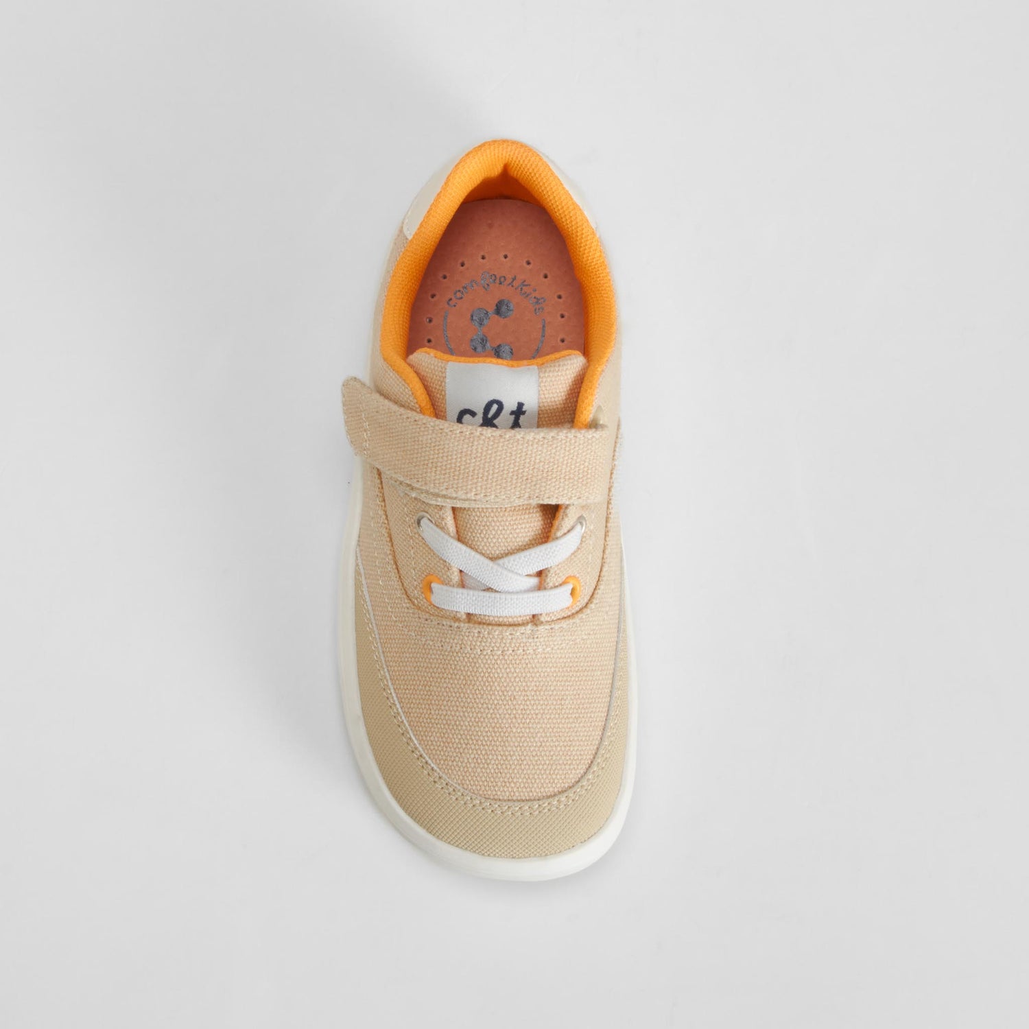 Zapatilla lona barefoot beige COMFEET KIDS