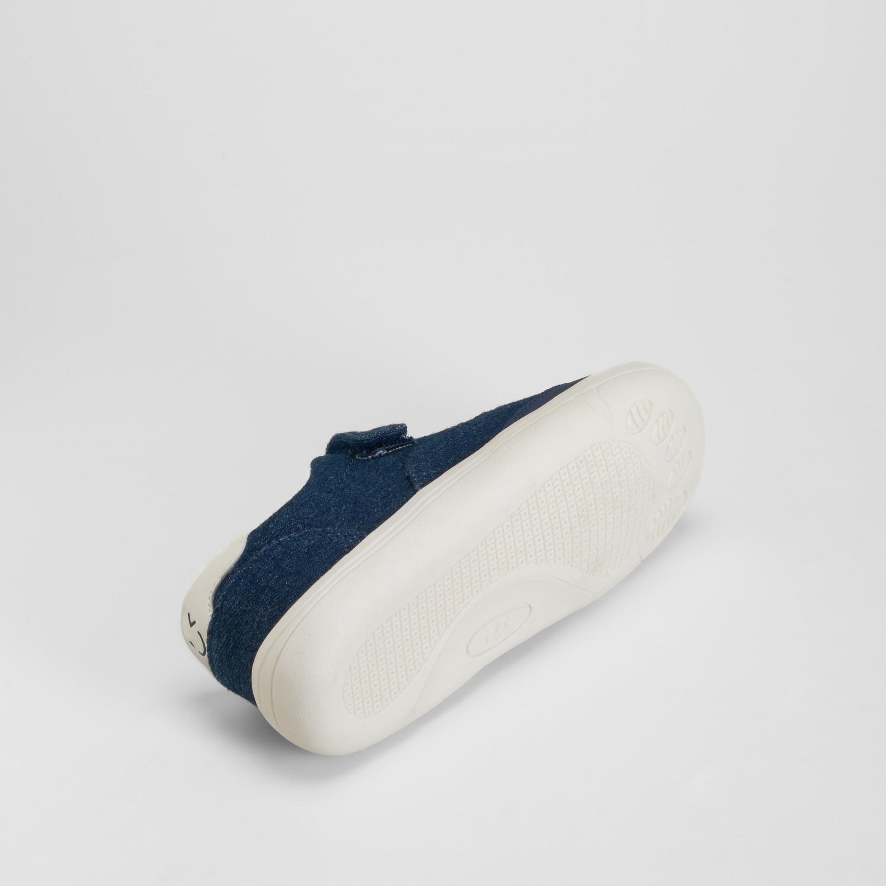 Zapatilla lona barefoot velcro azul COMFEET KIDS