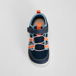 Sandalia cerrada barefoot azul COMFEET
