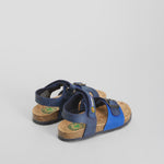 Sandalia bio piel azul PABLOSKY