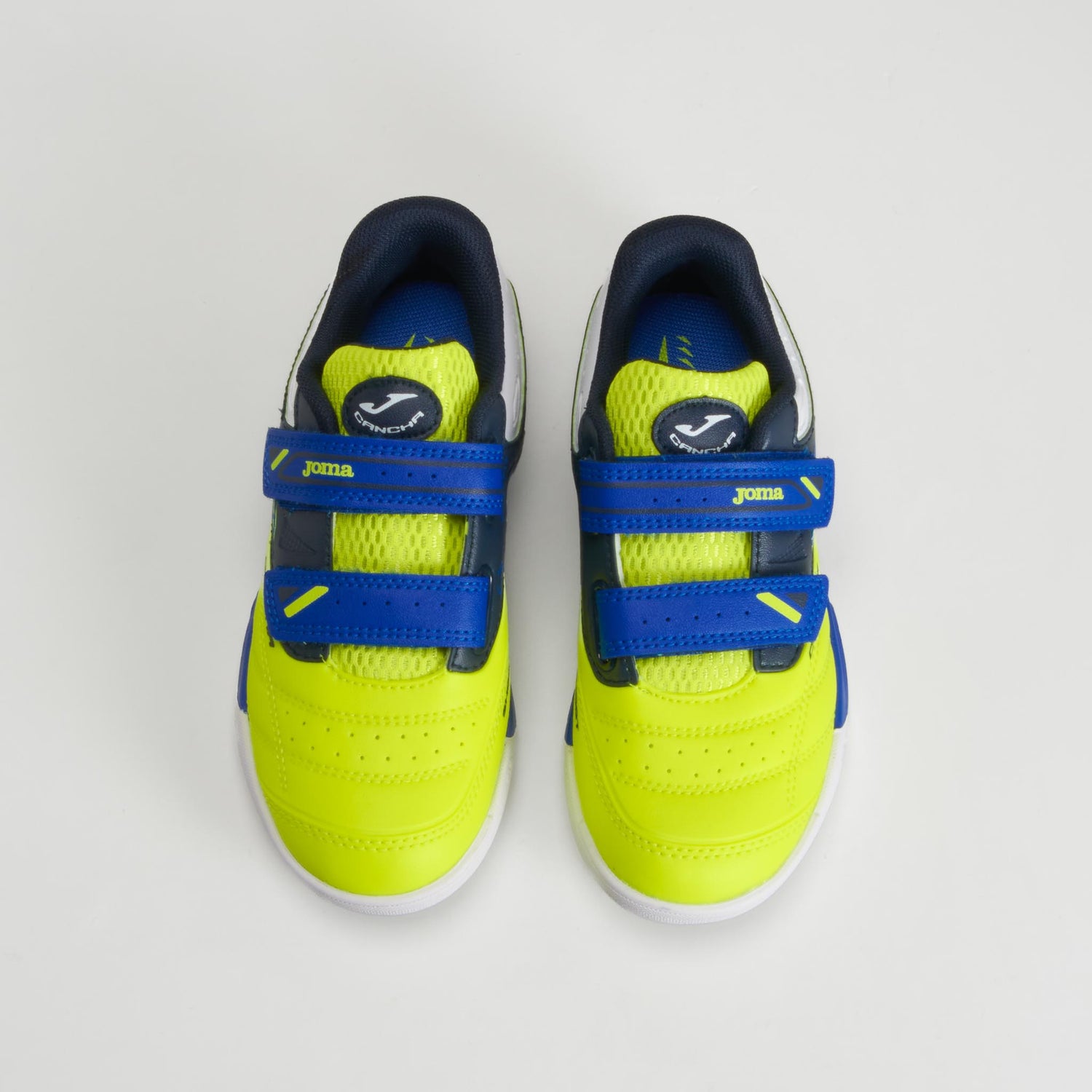 Zapatilla deportiva JR 2609 amarillo velcro JOMA