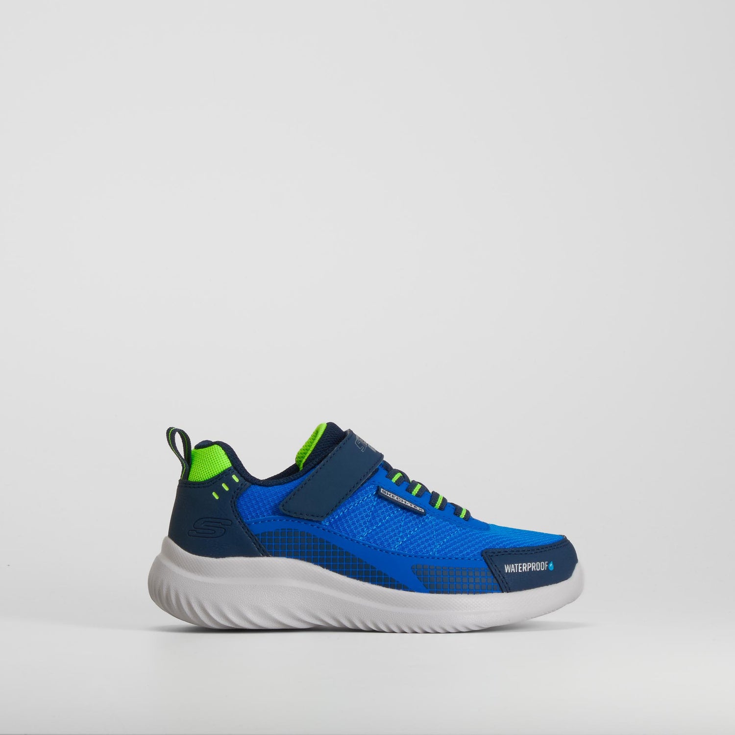 Zapatilla deportiva waterproof azul SKECHERS