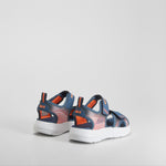 Sandalia azul marino SKECHERS