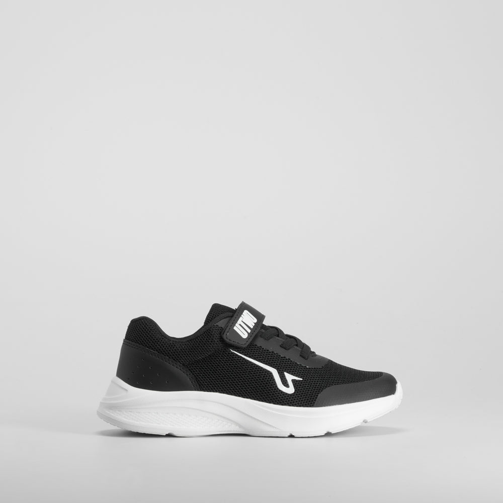 Deportiva con velcro negra UTWO