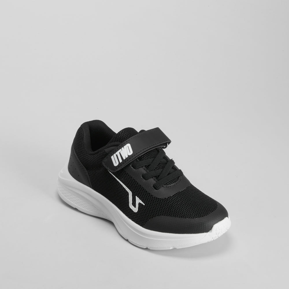 Deportiva con velcro negra UTWO
