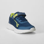 Deportiva azul con detalles verdes UTWO