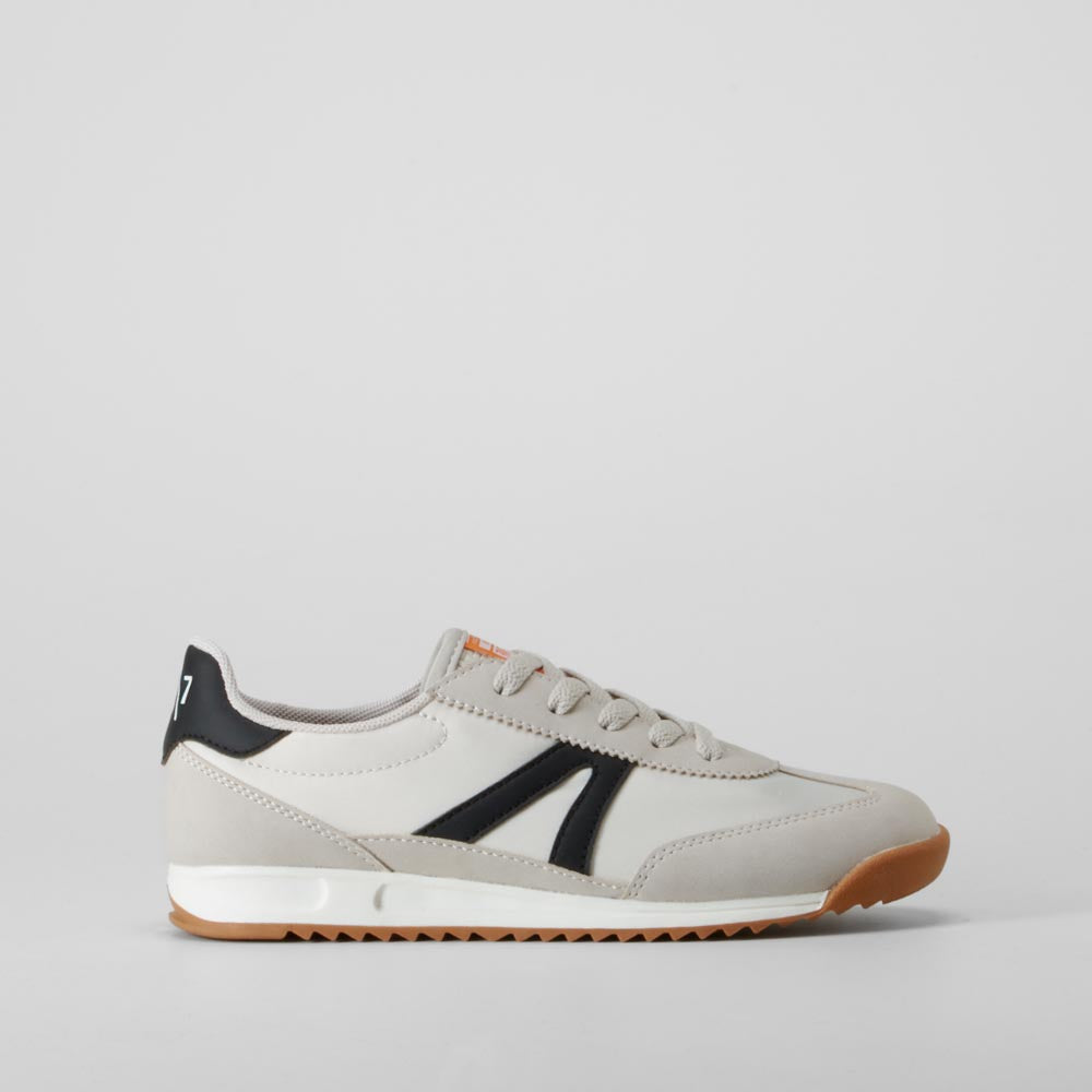 Zapatilla gris deportiva cordones SEVEN FIVE
