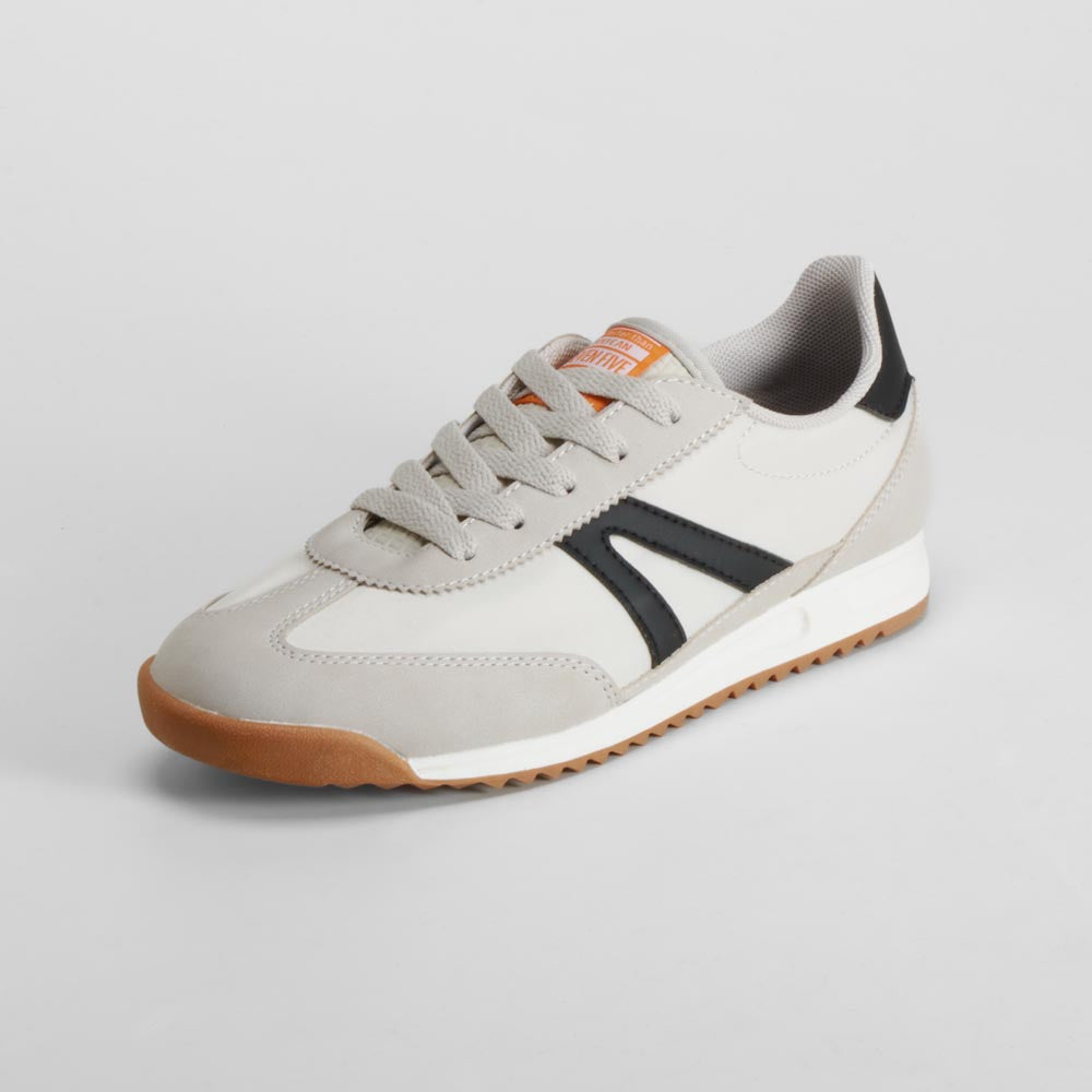Zapatilla gris deportiva cordones SEVEN FIVE
