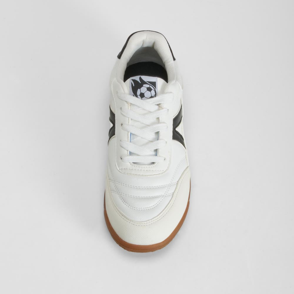 Zapatilla fútbol city cordón blanco SEVEN FIVE