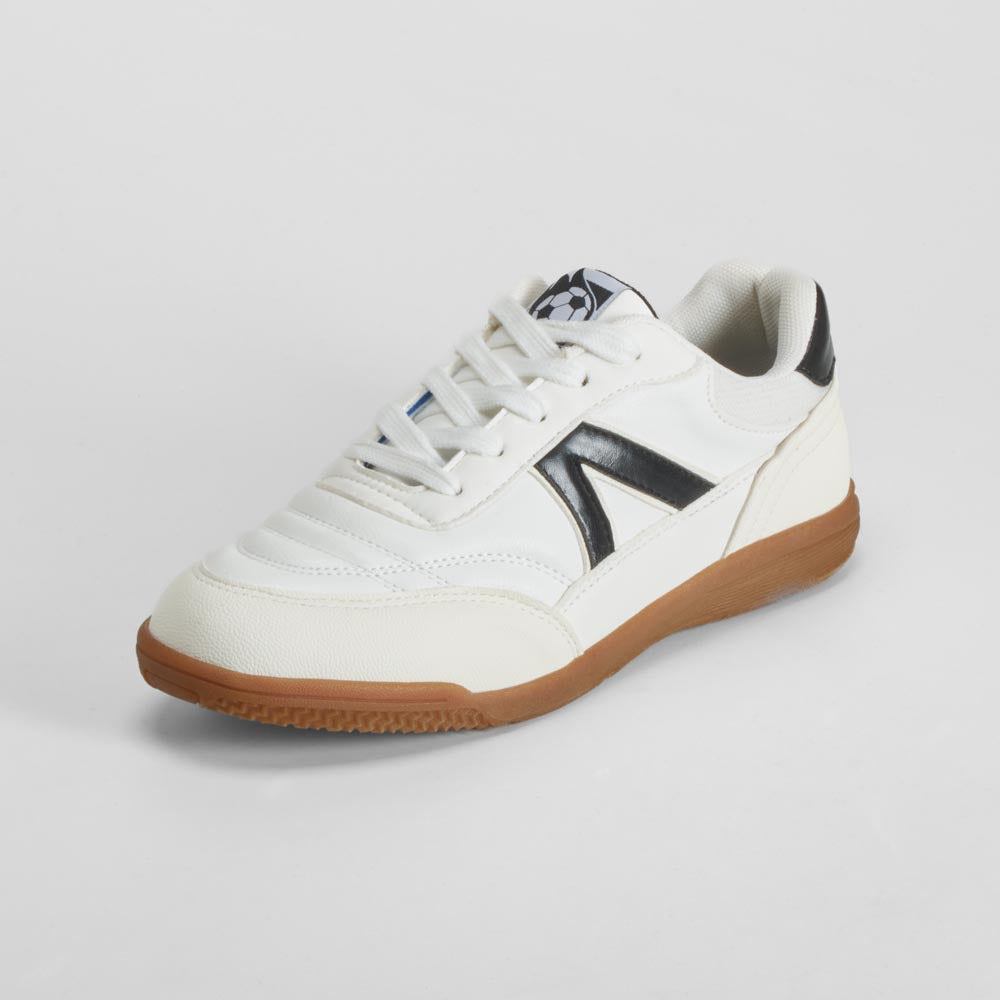 Zapatilla fútbol city cordón blanco SEVEN FIVE