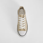 Zapatilla lona puntera beige SEVEN FIVE