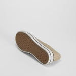 Zapatilla lona puntera beige SEVEN FIVE