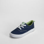Zapatilla lona casual azul SEVEN FIVE