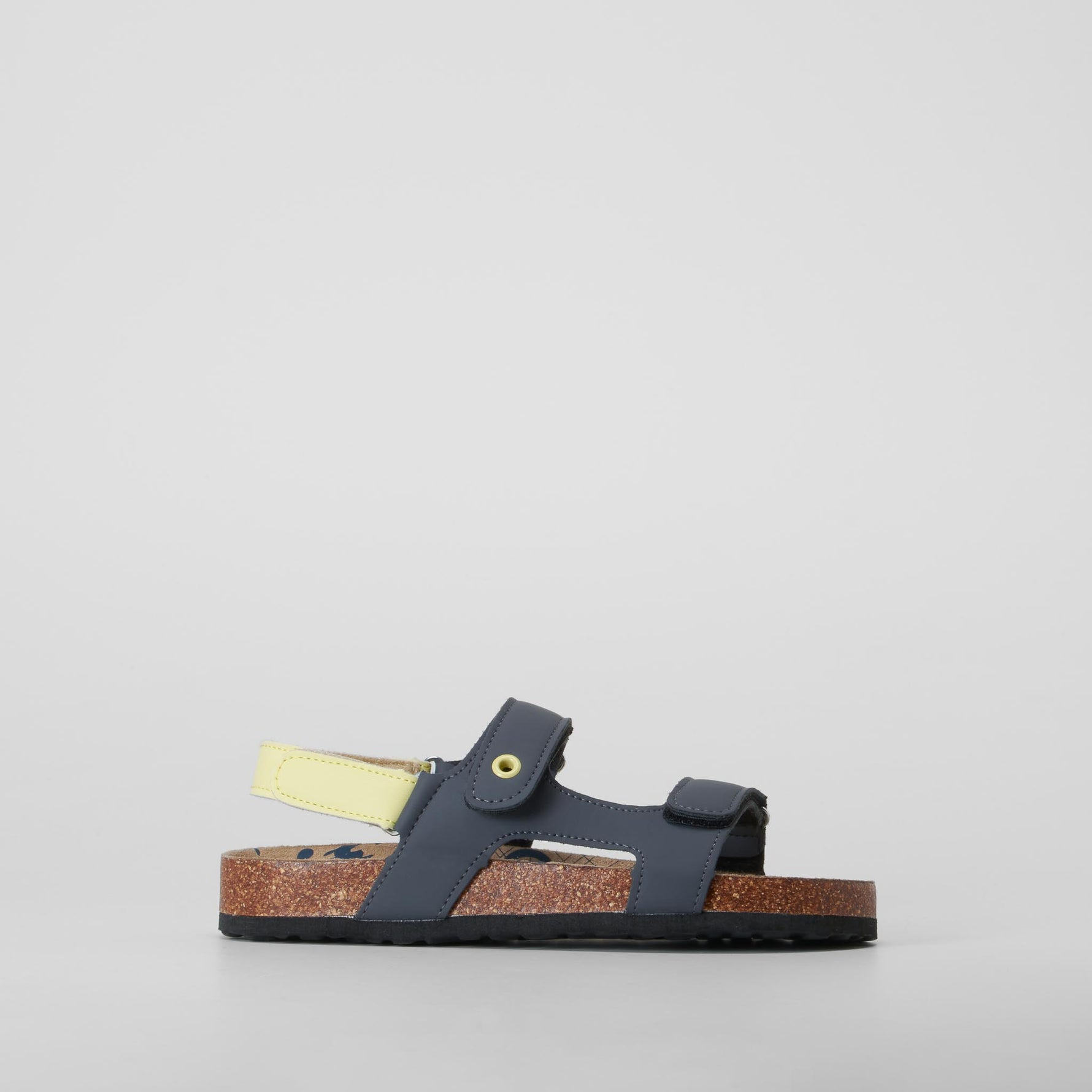 Sandalia bio bicolor gris SEVEN FIVE