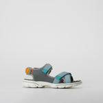 Sandalia deportiva cintas gris SEVEN FIVE