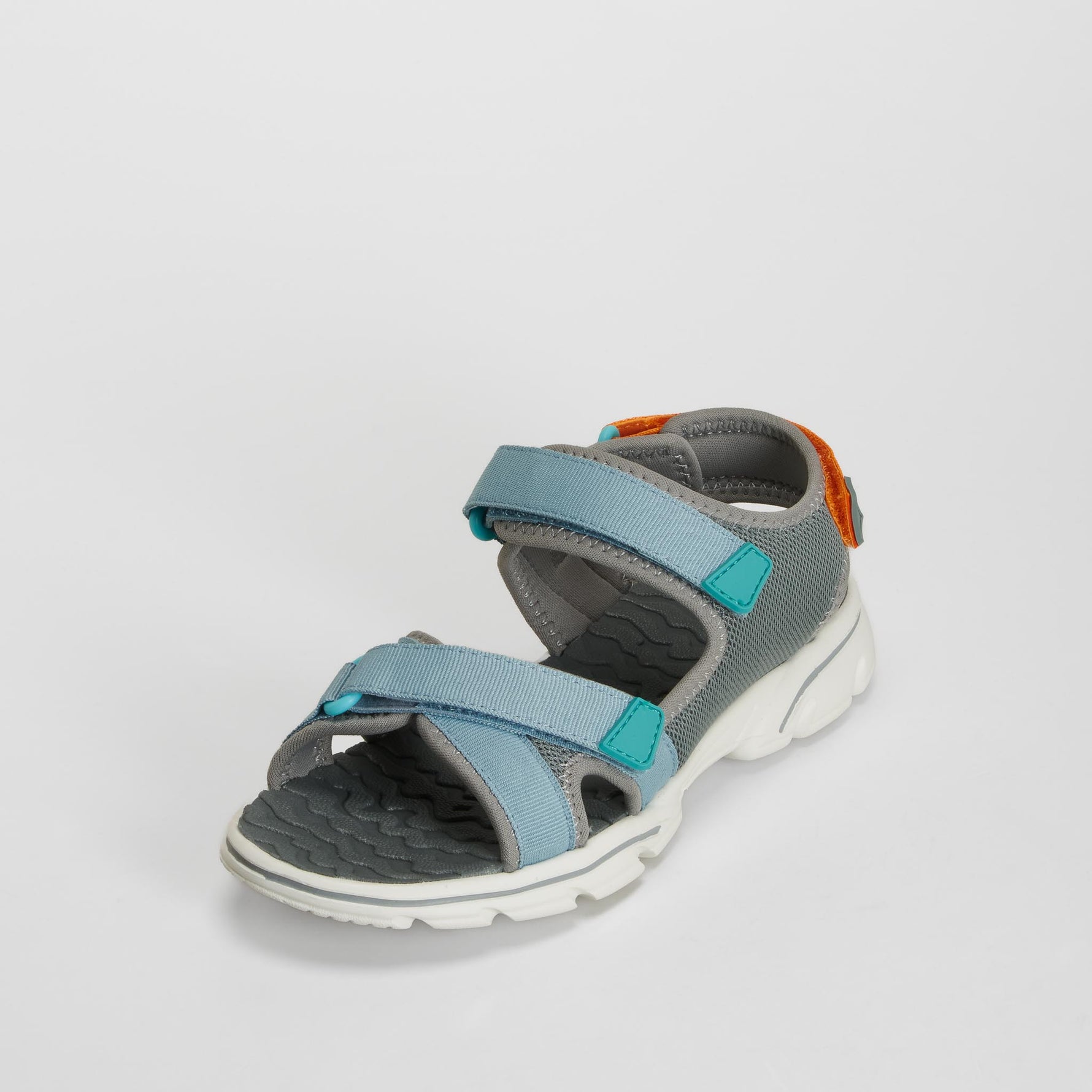 Sandalia deportiva cintas gris SEVEN FIVE