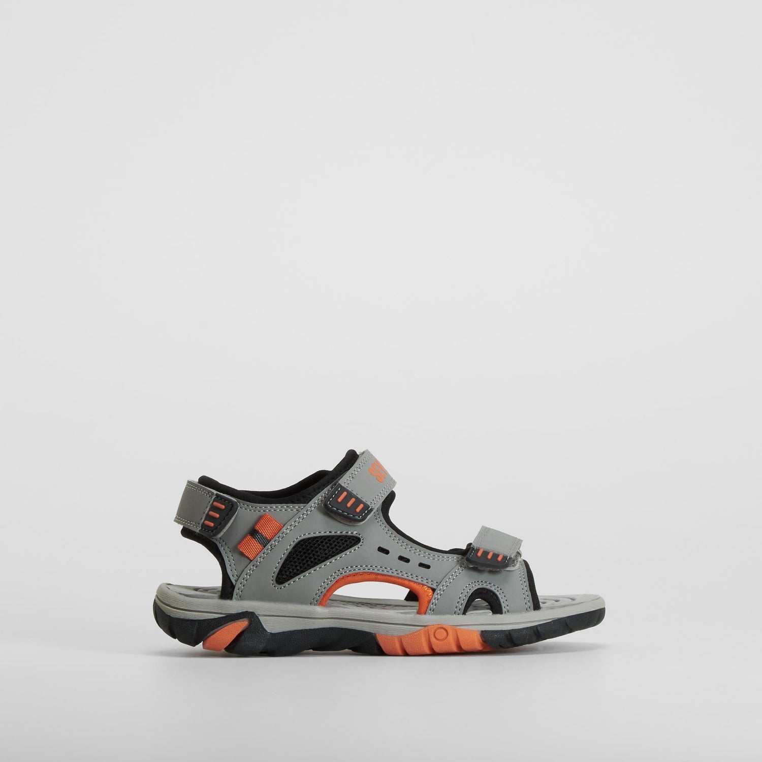 Sandalia deportiva tiras gris SEVEN FIVE