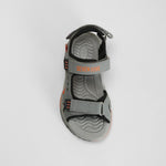 Sandalia deportiva tiras gris SEVEN FIVE