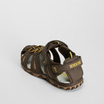Sandalia deportiva tiras marrón SEVEN FIVE