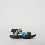 Sandalia californiana multicolor negra SEVEN FIVE