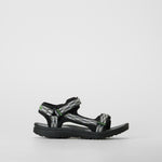 Sandalia deportiva resistente negra SEVEN FIVE