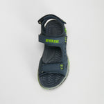 Sandalia deportiva tiras azul SEVEN FIVE