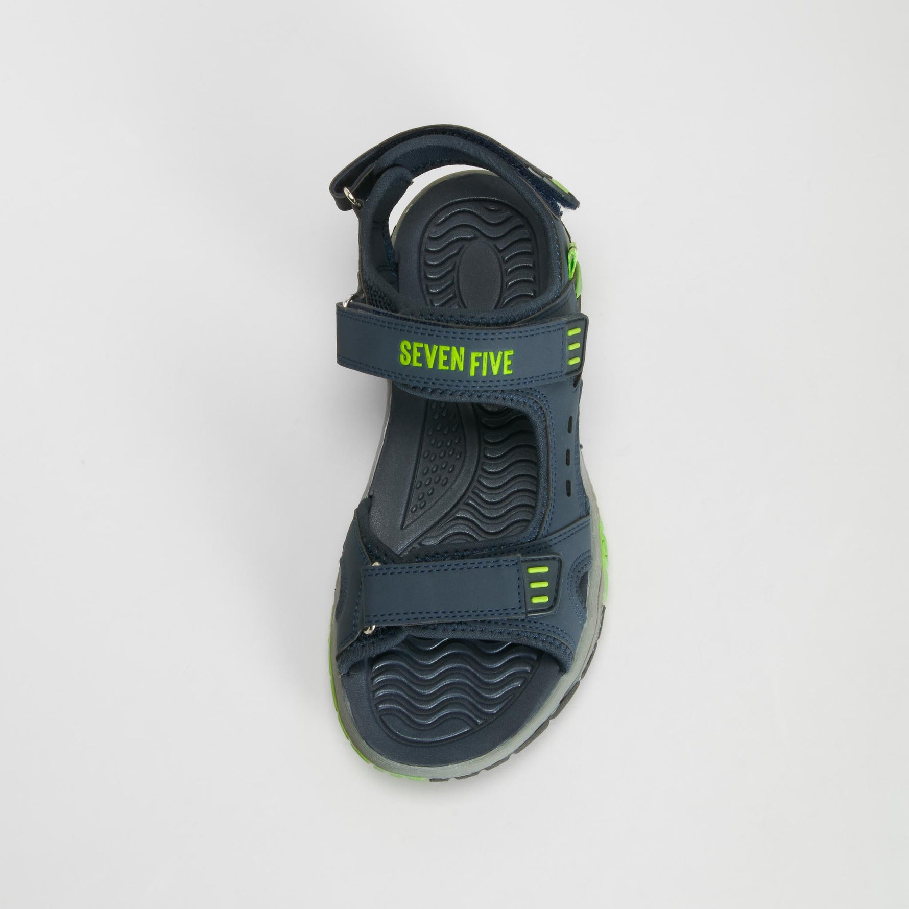 Sandalia deportiva tiras azul SEVEN FIVE