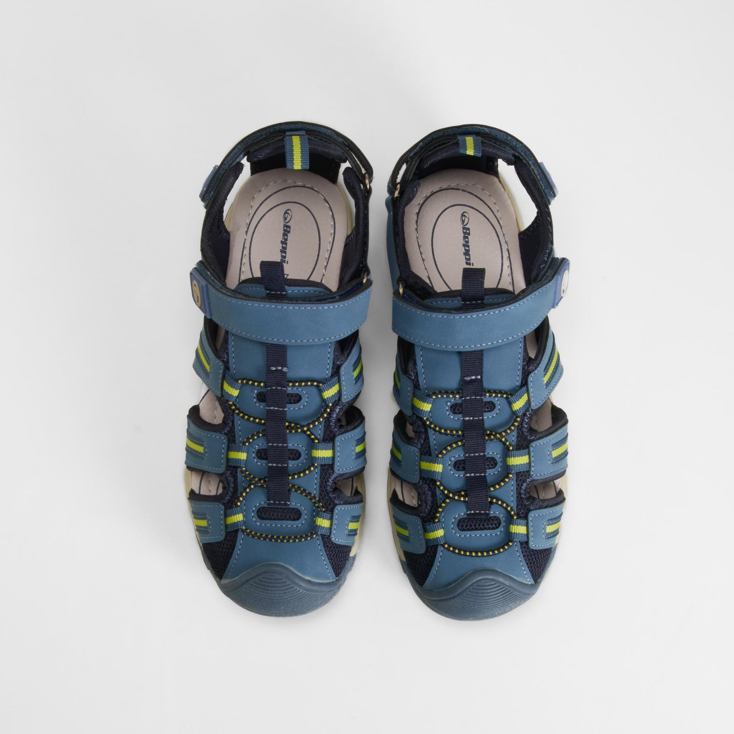 Sandalia deportiva cerrada casual azul BEPPI