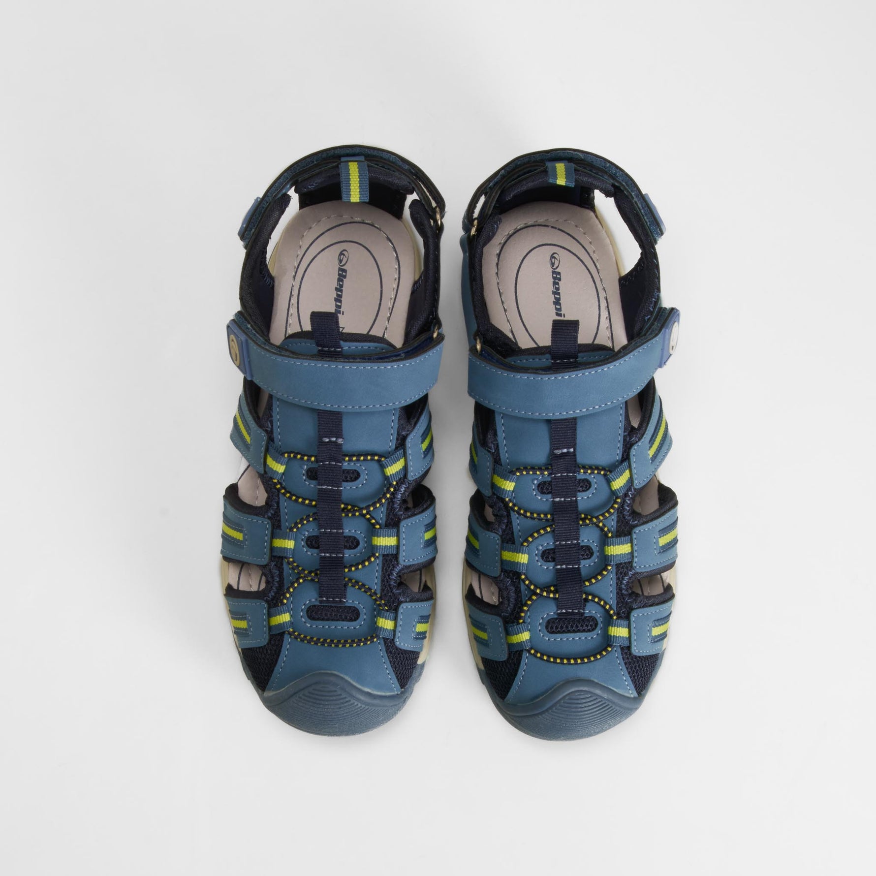 Sandalia deportiva cerrada casual azul BEPPI