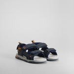 Sandalia deportiva velcro azul BEPPI
