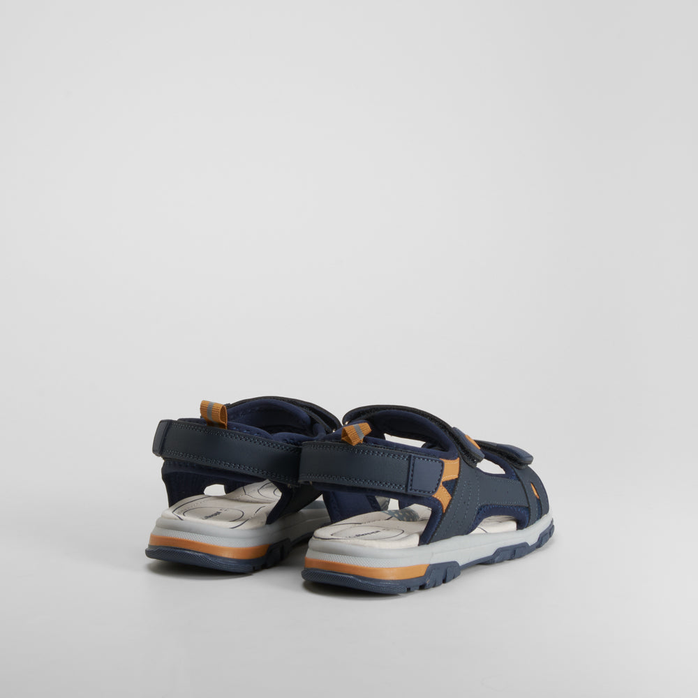 Sandalia deportiva velcro azul BEPPI