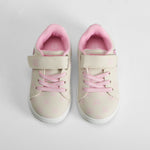 Deportiva bebé beige con detalles rosas MINNIE