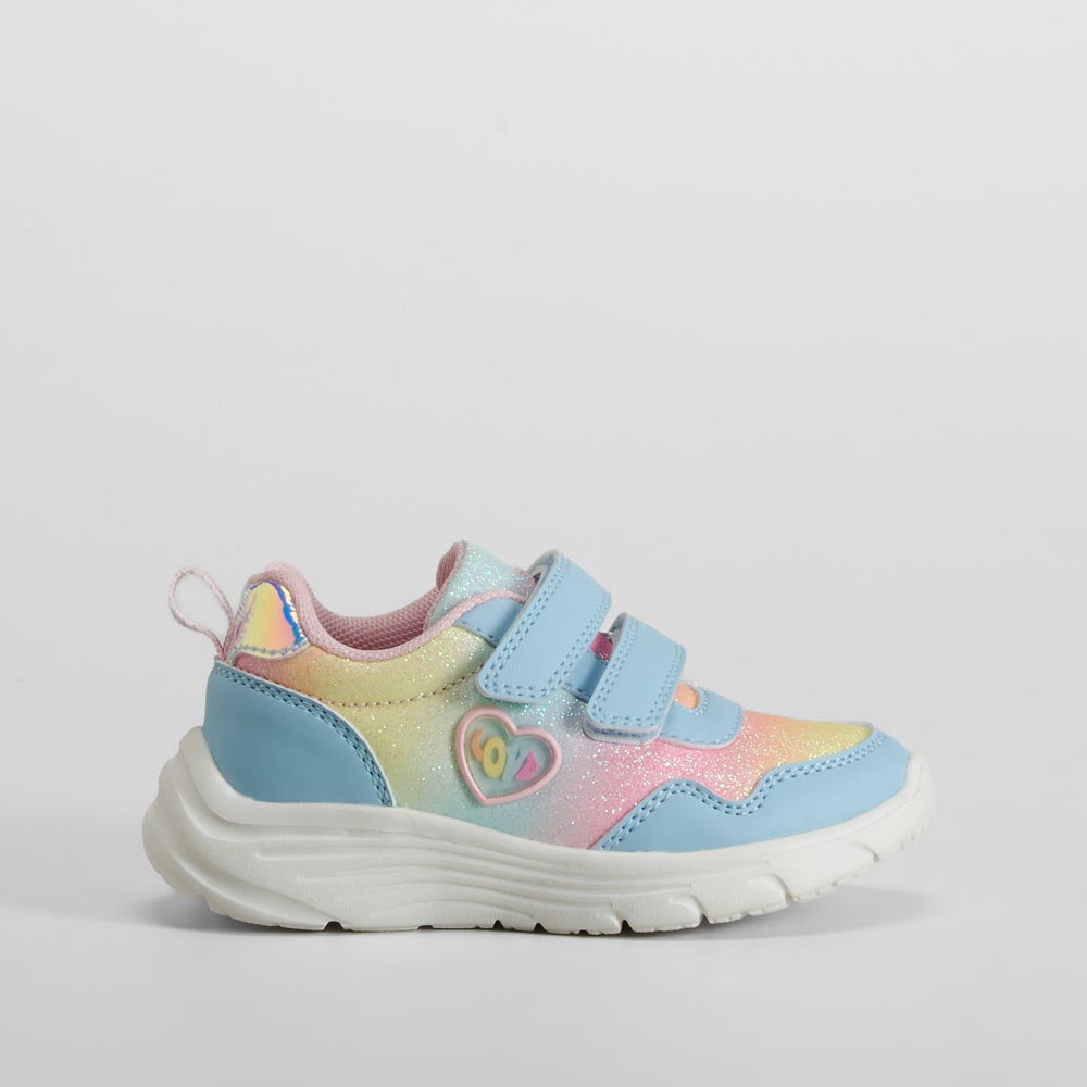 Zapatilla multicolor velcro bebé BACHE