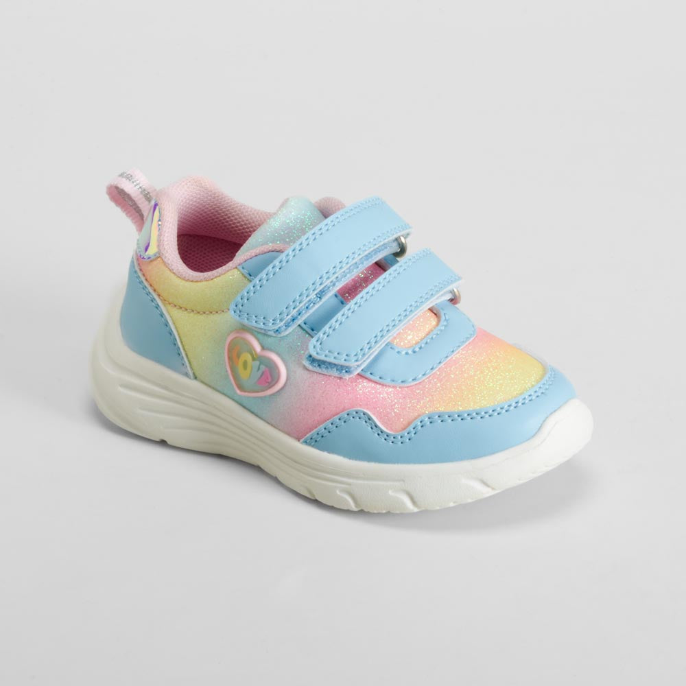 Zapatilla multicolor velcro bebé BACHE
