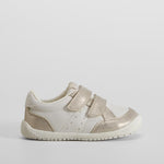 Deportiva bebé gris con velcro BACHE
