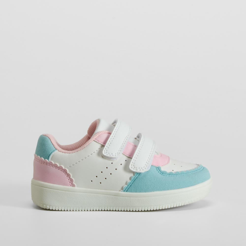 Zapatilla velcro multicolor bebé BACHE