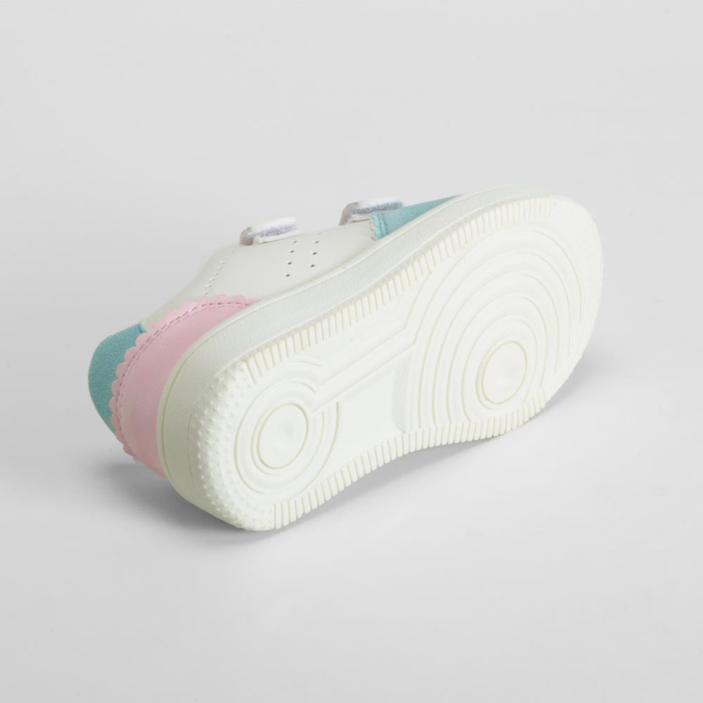 Zapatilla velcro multicolor bebé BACHE