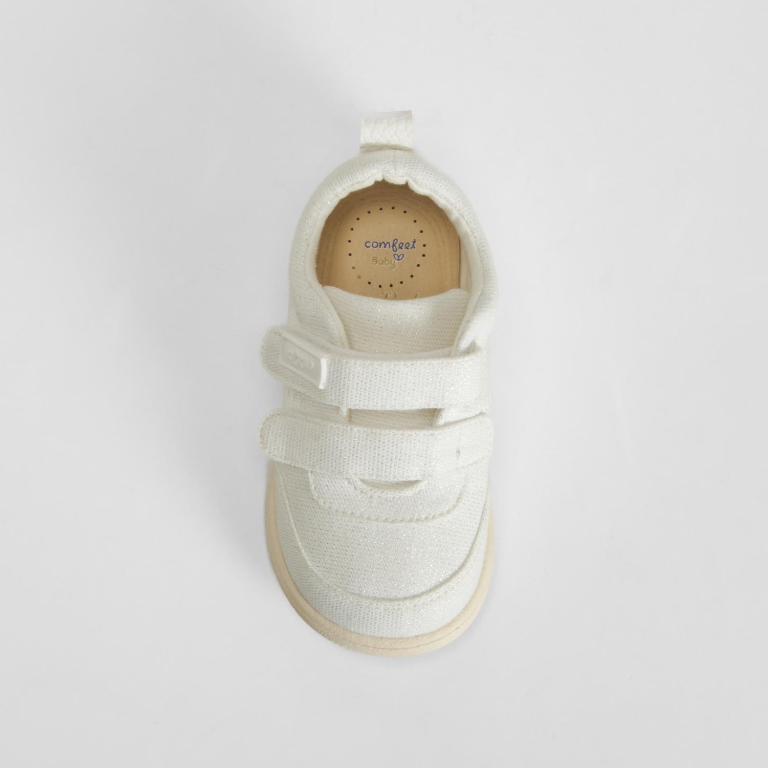 Zapatilla lona bebé plata COMFEET BABY