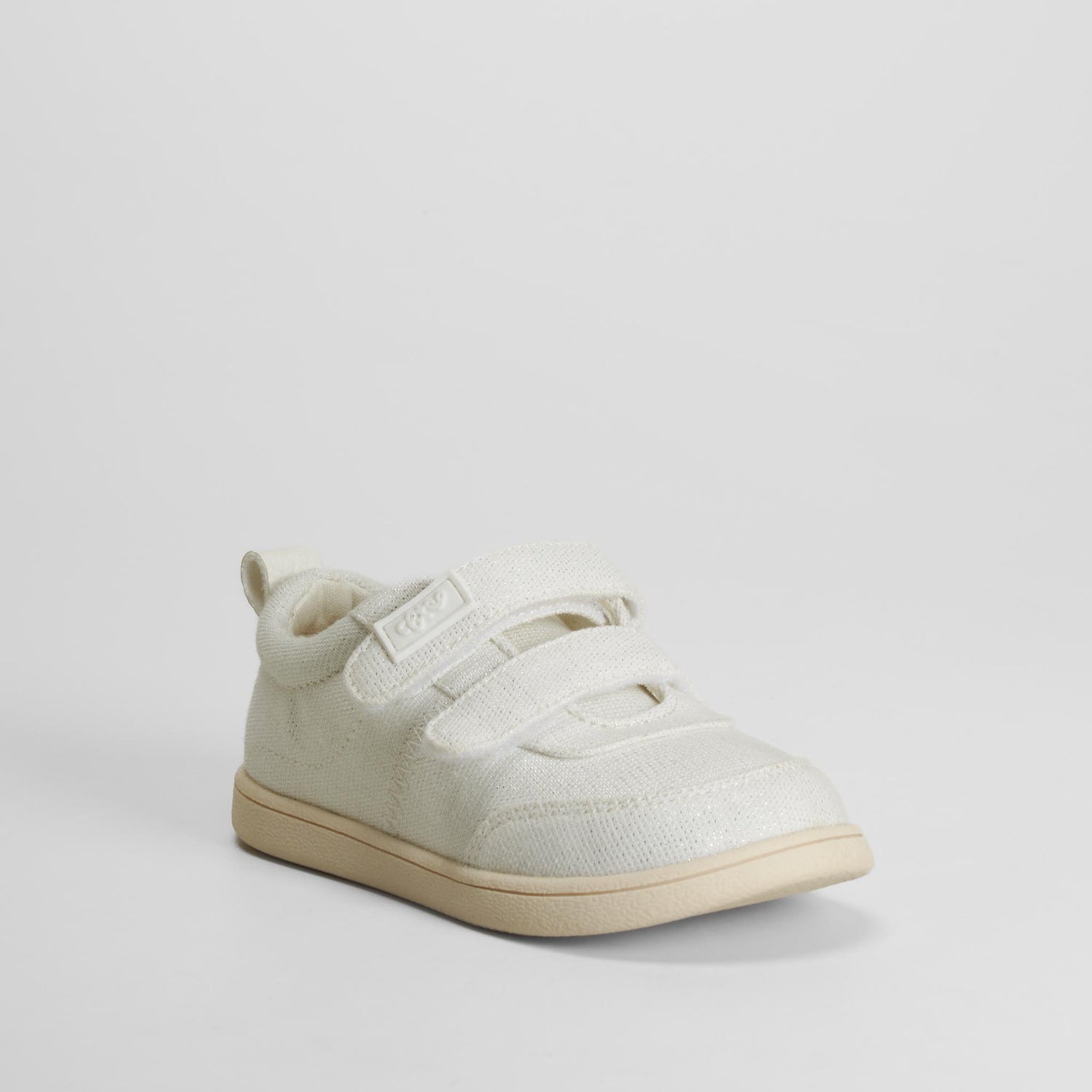 Zapatilla lona bebé plata COMFEET BABY