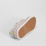 Zapatilla lona estrellas multicolor velcro BACHE