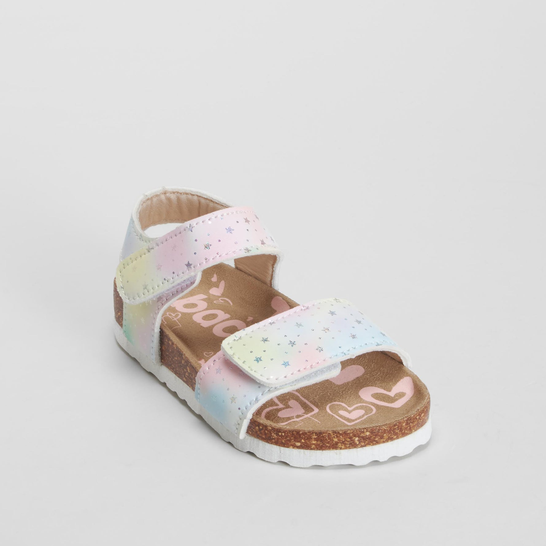 Sandalia bio bebé tie dye multicolor BACHE