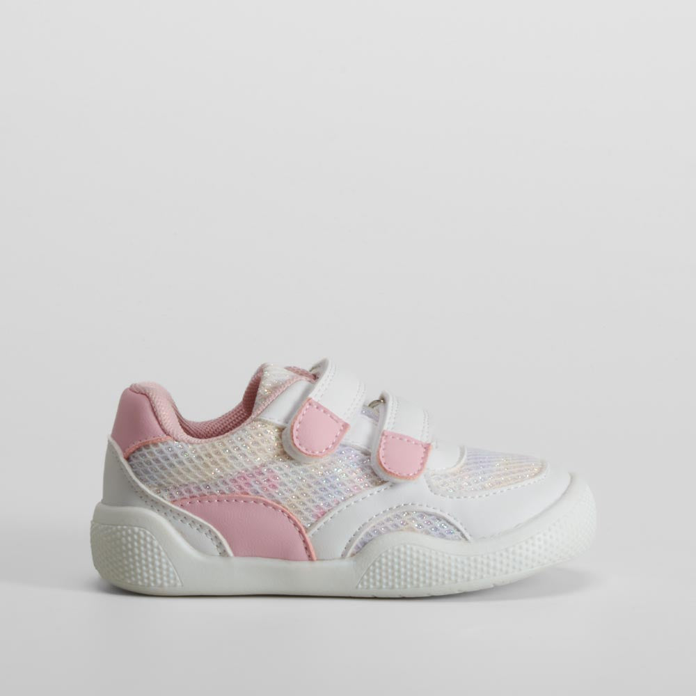 Zapatilla doble velcro blanca COMFEET BABY