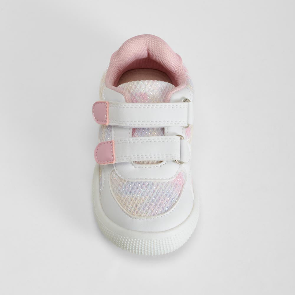 Zapatilla doble velcro blanca COMFEET BABY