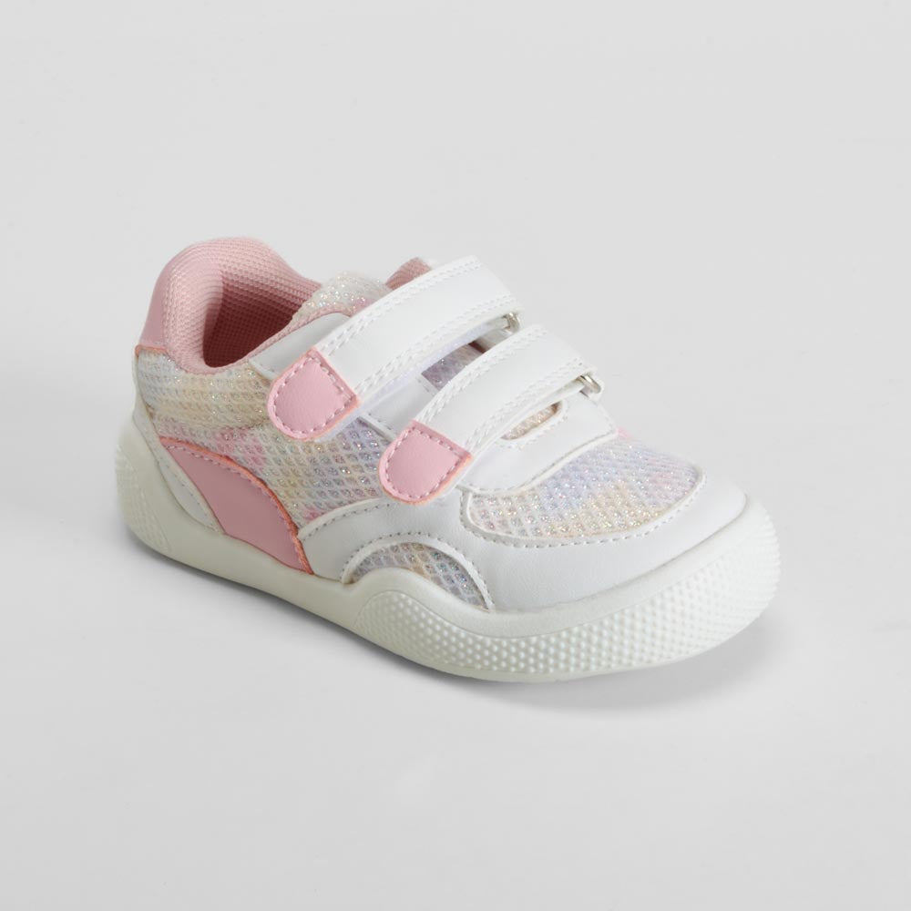 Zapatilla doble velcro blanca COMFEET BABY