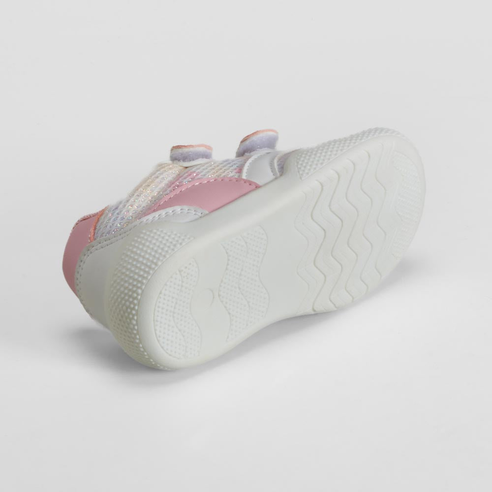 Zapatilla doble velcro blanca COMFEET BABY