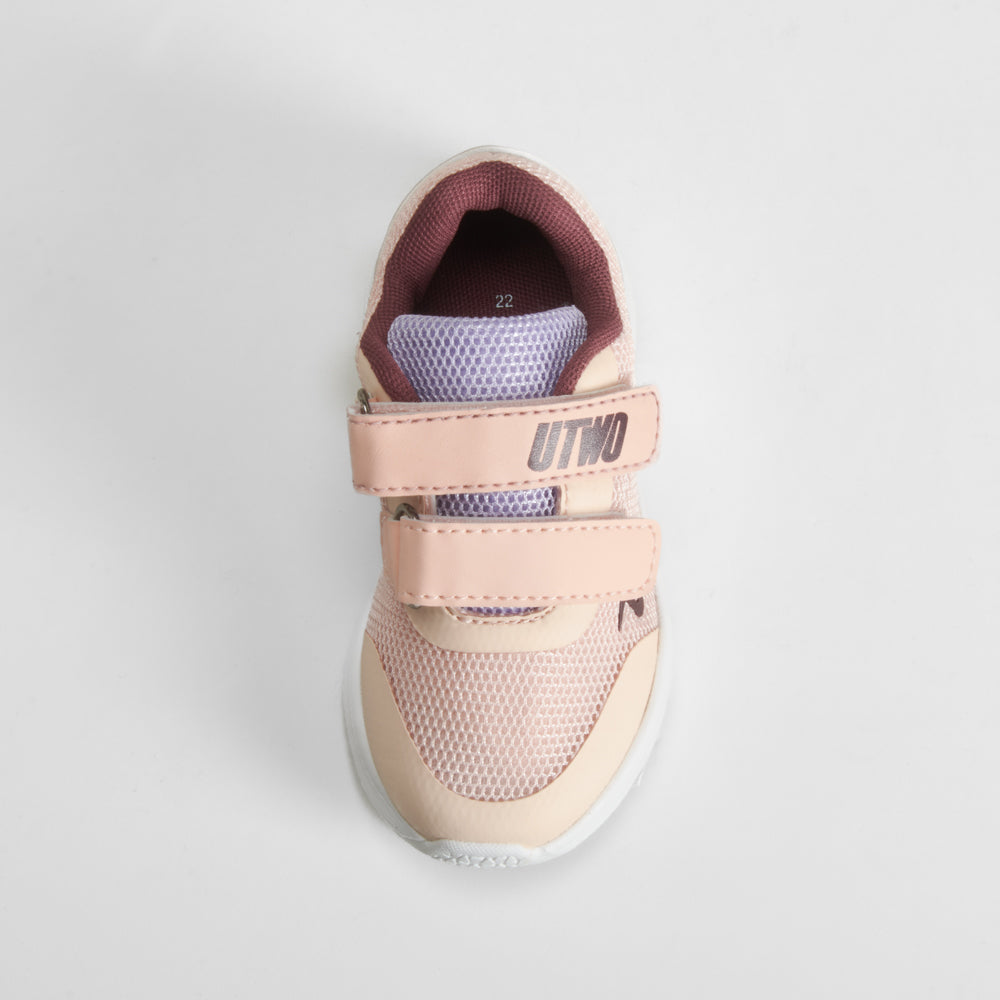 Deportiva rosa con velcro bebé UTWO